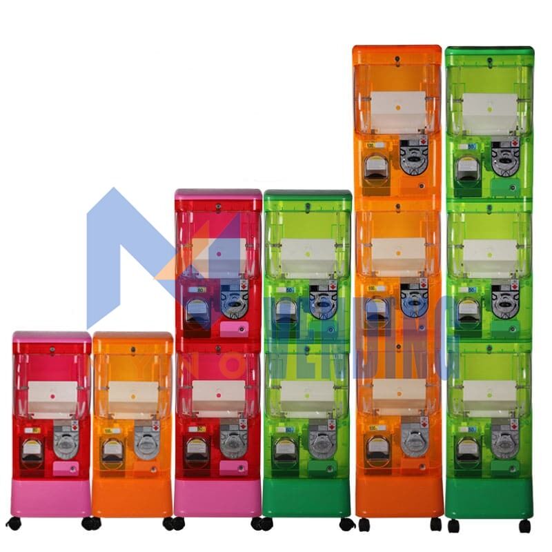 Translucent Toy Capsule Vending Machine